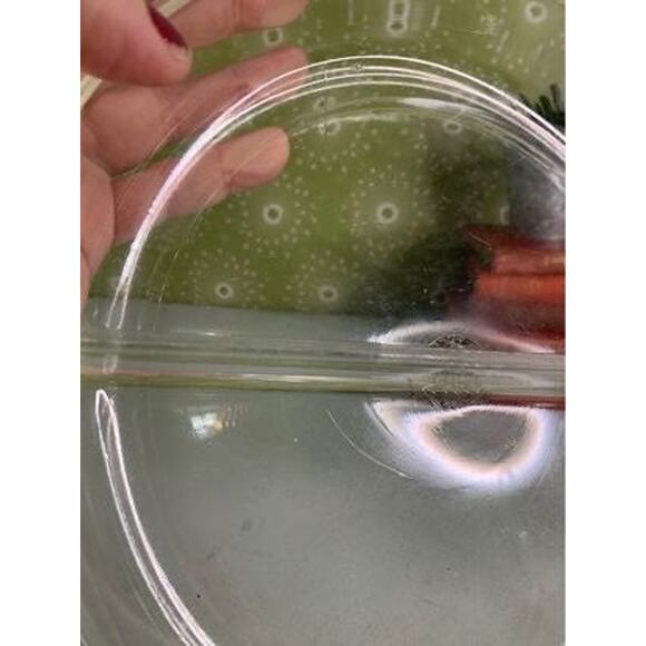 RARE Vintage Pyrex Divided Glass - Reverse San Serif Stamp - Picture 9 of 10